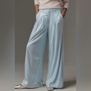 Maeve (Anthropologie) Blue Sequin Pants